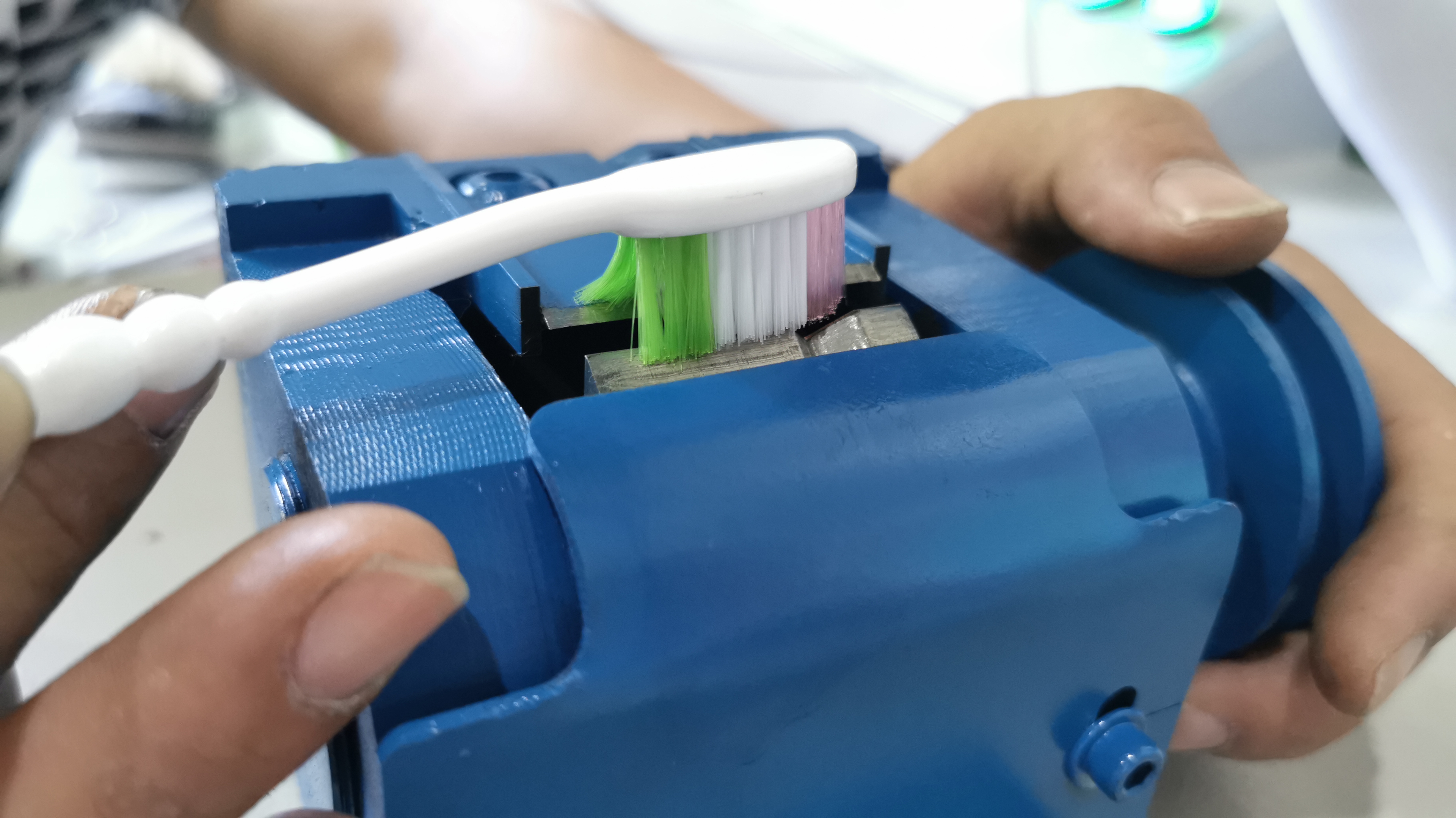 toothbrush making automated machine