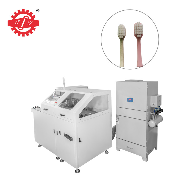 हमारी टूथब्रश टफ्टिंग ट्रिमिंग मशीन के साथ अपने टूथब्रश उत्पादन में क्रांति लाएँ