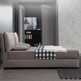 806 Home Furniture Bedroom Modern Luxury Beds Fabric Storage Queen Bed
