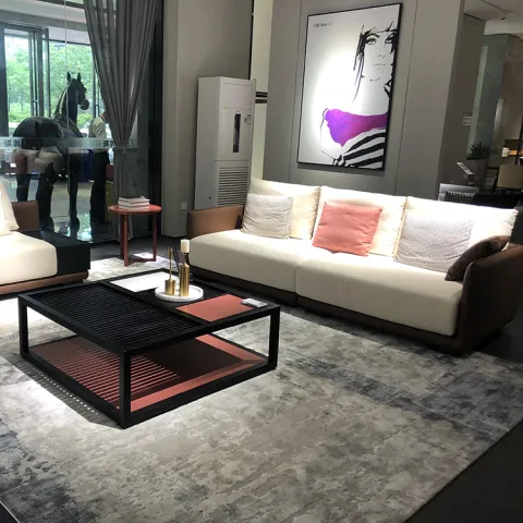 9613 Reka bentuk baru Sofa gaya minimalis Sofa Sektional Set Sofas Untuk Ruang Sofa Bilik Sihat