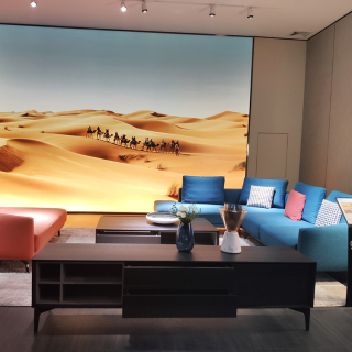 9610 Minimalist Style Living Room Sofas Fabric Cloth Sofa Set L Shape Sofa And Sectional Sofa