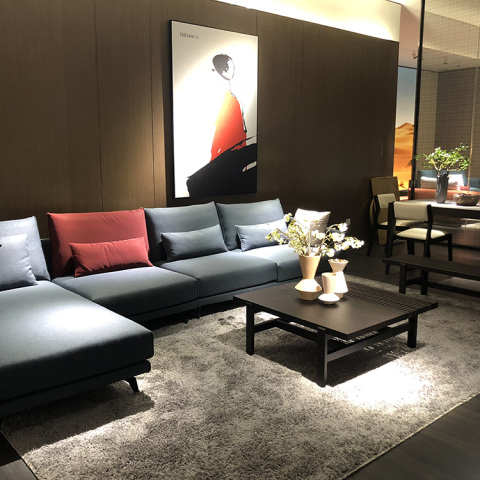 9606 moderne Sofa-Gewebe-Sofa-Wohnzimmer-Sofas für Haus