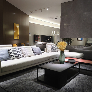 9602 Home Furniture Living Room Sofa Set White Luxury Sofa L Shape Sofa