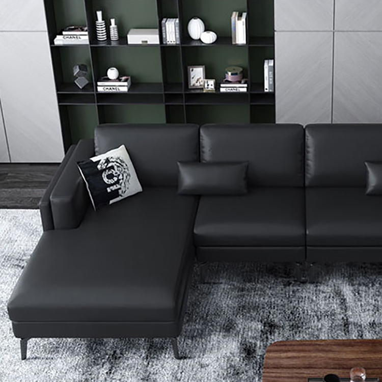 leathaire corner fabric sofa