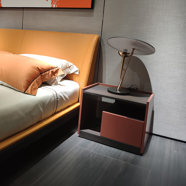 Minimalist style bed