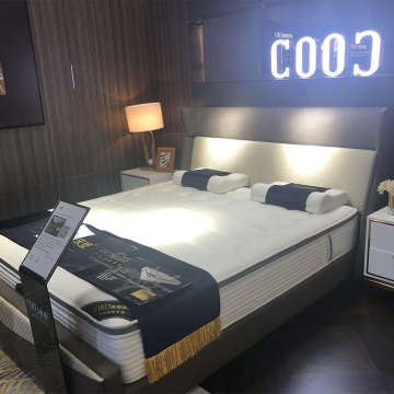 2565 Home Furniture New Design Double Bed King Size Leather Soft Bed