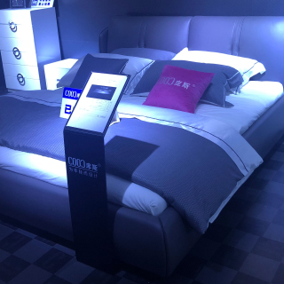 2533 Home Furniture Beds Bedroom Double Bed King Size Bed Modern Leather Bed