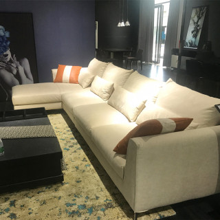 6009 High Quality Home Furniture Living Room Corner Leathaire Sofa Set