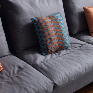 8139 Wholesale Cheap Corner Fabric Sofas L Shape Sofa Design