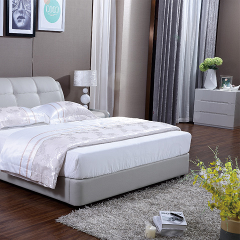 2505 Designs Mit Lagerung Schlafzimmer Bett Heißer Verkauf Leder Weiches Bett King Size Bett