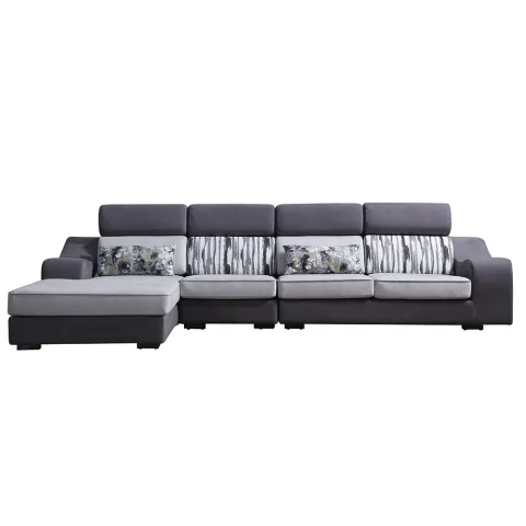 8102 Living Room Corner Sofas Mudah Fabrik Sofa Set Dengan Reka Bentuk Toy Pony