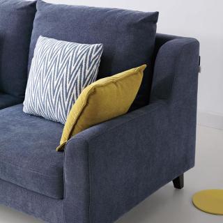 8099 Cooc Modern Sofa Corner China, Home Furniture L-shaped Corner Sofa Set