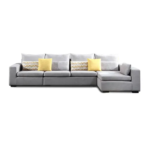 9868 Sofa stok berkualiti tinggi menetapkan Sofa Sudut Fabrik Sofa L Bentuk Sofa