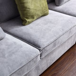 Latest Design Cheap Price Corner Soft Fabric Sofas