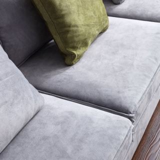 Latest Design Cheap Price Corner Soft Fabric Sofas