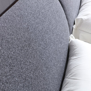 3100 Schlafzimmermöbel Set Modern Fabric Bed King Size