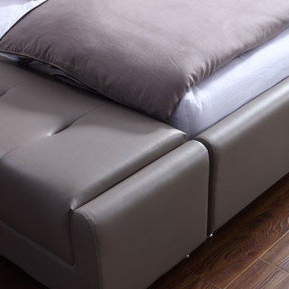 2521 Home Designer King Size Beds Leather Bed Luxury For Bedroom