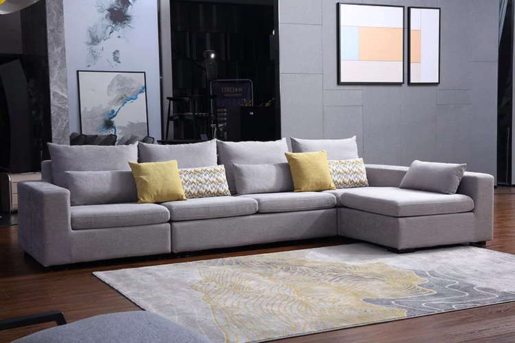 modern fabric corner sofa