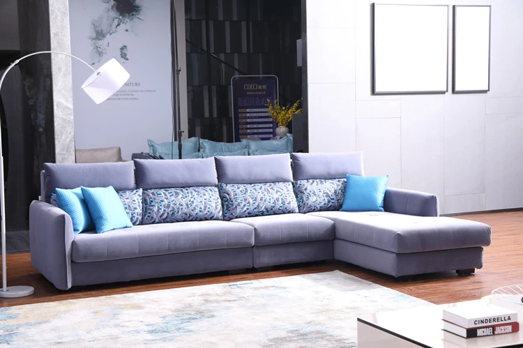 modern furniture fabric sofa