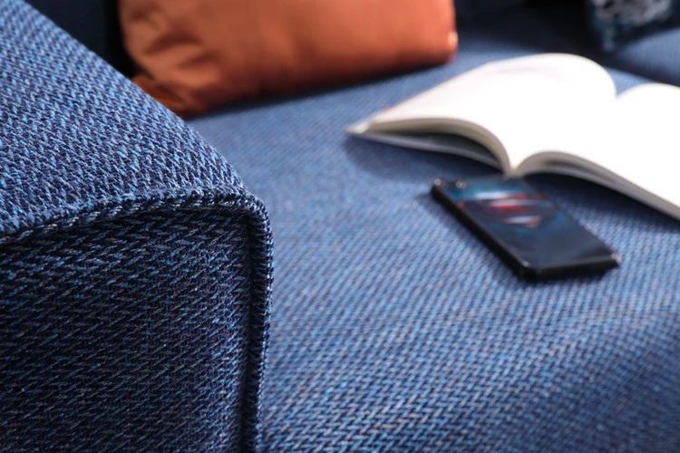 fabric L shape sofa