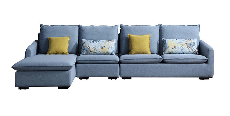 simple style L shape sofa design