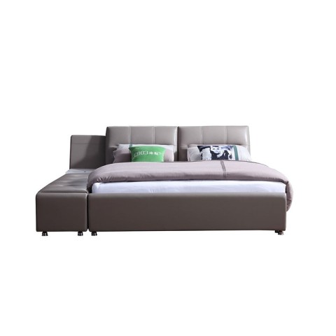 2521 Home Designer King Size Betten Lederbett Luxus für Schlafzimmer