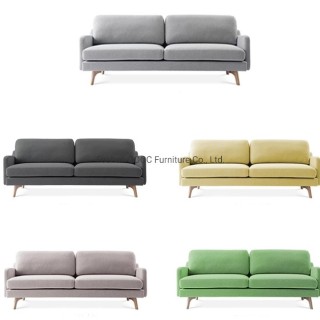 HYB-1012 Minimalist Style Sofa Living Room na Tela na Muwebles