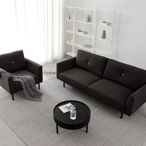 HYB-1016新型現代風格扭結布藝沙發