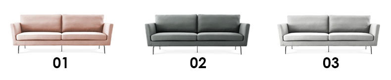 Minimalista stílusú kanapé