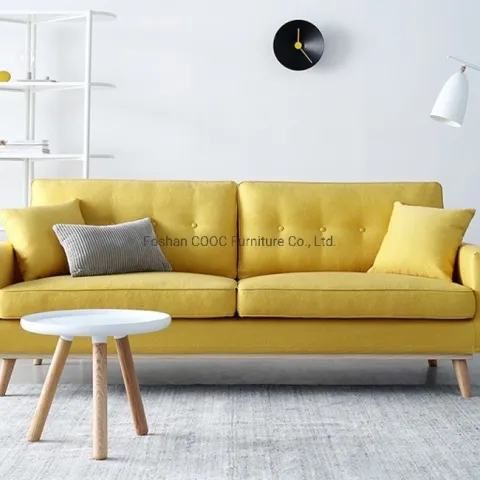 HYB-6118 สี่สีโซฟาออกแบบเฟอร์นิเจอร์ผ้าที่ทันสมัย