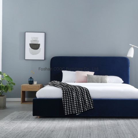 HYB01 Möbel im minimalistischen Stil Dreifarbiges Kingsize-Bett