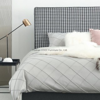 HYB-04 Modern Swallow Gird Style Designer Bed