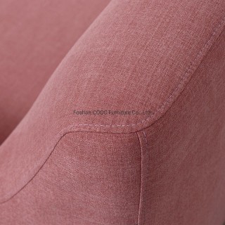 HYB-1021 Mobiliário de Tecido Moderno Chesterfield Sofá Rosa