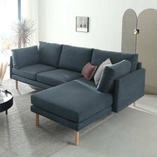 HYB-1056 COOC中国の居間の家具の新しい現代生地のソファー