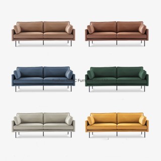 HYB-1059 Living Room Furniture Modern Italian Style Minimalist Fabric Sofa