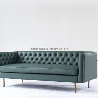 HYB-5033 Living Room Chesterfield Furniture Wood Frame Modern Sofa