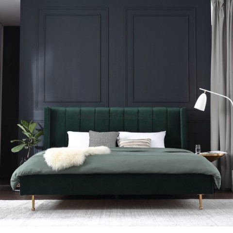 R07 Lagerung Moderne Schlafzimmermöbel Luxus Kingsize-Bett