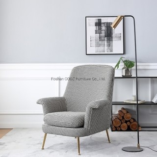 HYB-2011 Swallow Gird Style Ocio Silla Jacquard Sofá Silla