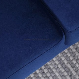 HYB-5029 Living Room Furniture Velvet Modern Sofa with Wood Frame