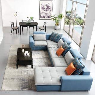 8183 Modern European Style Living Room Furniture Leathaire Sofa
