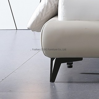 KS2591 Modern Super Soft Bedroom Furniture King Queen Size Leather Bed