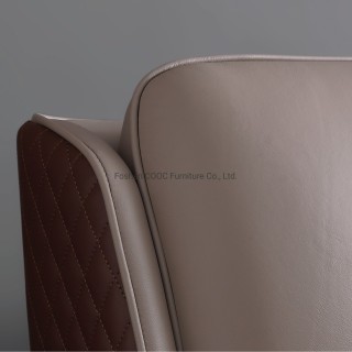 KS2578 Modern hálószoba bútorok Mély puha, kiváló minőségű bőrággyal