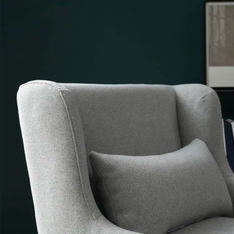 YK-2002客廳家具現代沙發木結構休閒椅