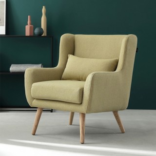 YK-2002 Living Room Furniture Modern Sofa Leisure Chair with Wood Frame