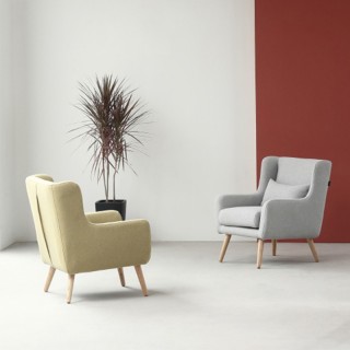 YK-2002 Living Room Furniture Modern Sofa Leisure Chair with Wood Frame