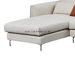 6009 Mobilier de sufragerie chinezesc Canapea moderna din material textil cu rama din lemn