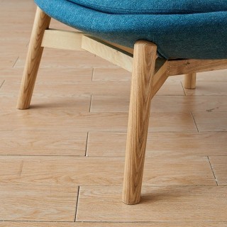 HYA-5229-1 Reka Bentuk Kayu Pepejal Fabrik Mewah Kerusi Rekreasi Moden