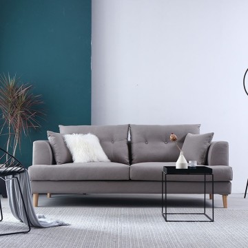 HYB-5032 Moderne minimalistische Möbel Wohnzimmer Holzrahmen Stoff Sofa