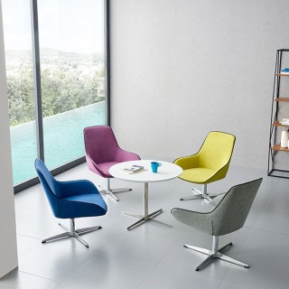 HYA-5145-1 Three Color Fabric Couch China Luxury Modern Leisure Chair