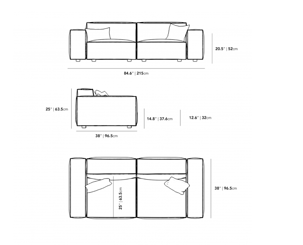 modern couch